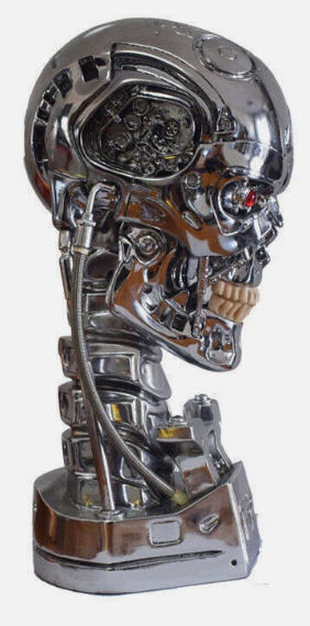 Terminator: T2: T-800 Replica Skeleton Bust 1:1 Scale Replica - NEMESIS NOW (Sc-Fi) action figure collectible [Barcode 801269098629] - Main Image 3