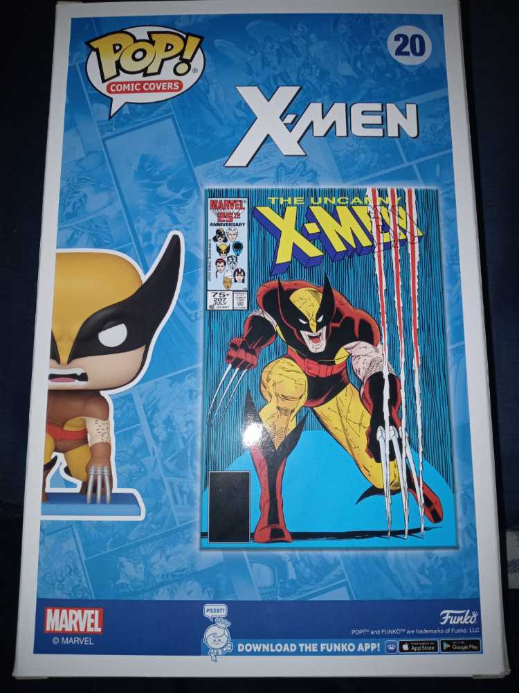 Funko Pop Comic Cover Marvel’s X-Men: Wolverine #20 - Funko (Comic Covers) (Comic Covers (Wolverine)) action figure collectible [Barcode 889698691963] - Main Image 2
