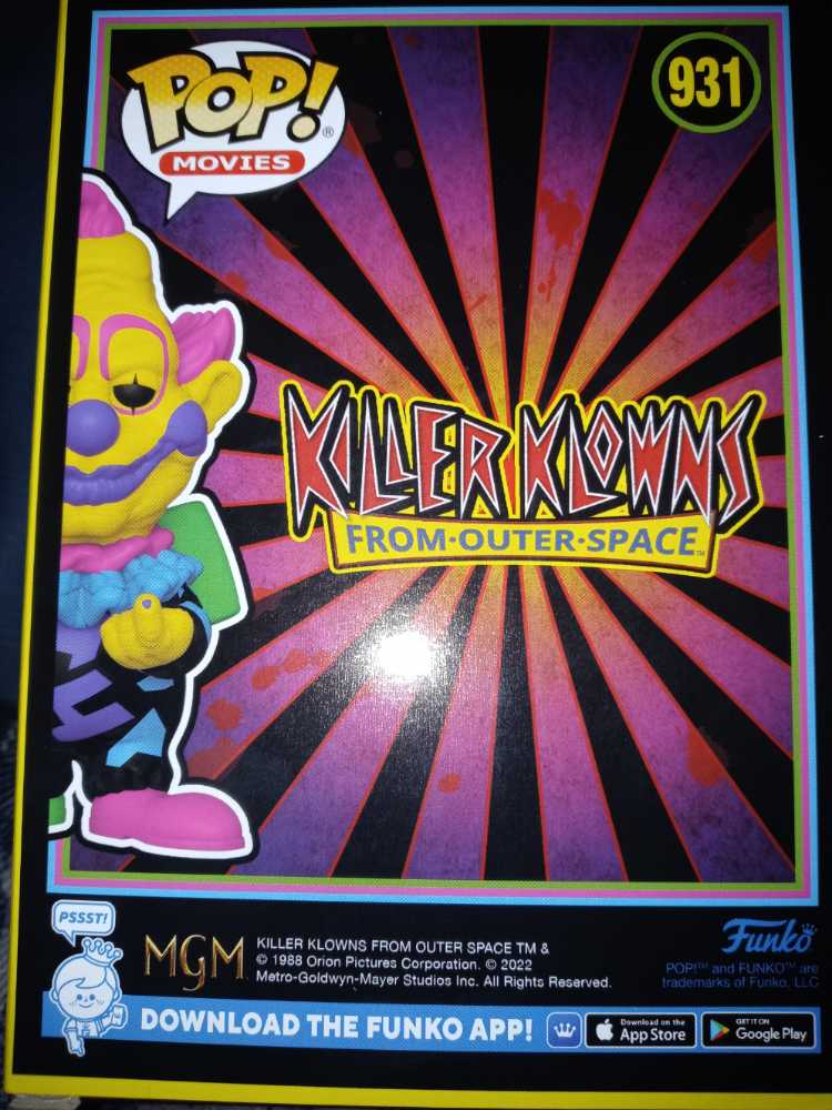 Jumbo (Blacklight) - Funko (Funko Pop! Movies) action figure collectible [Barcode 889698666794] - Main Image 2