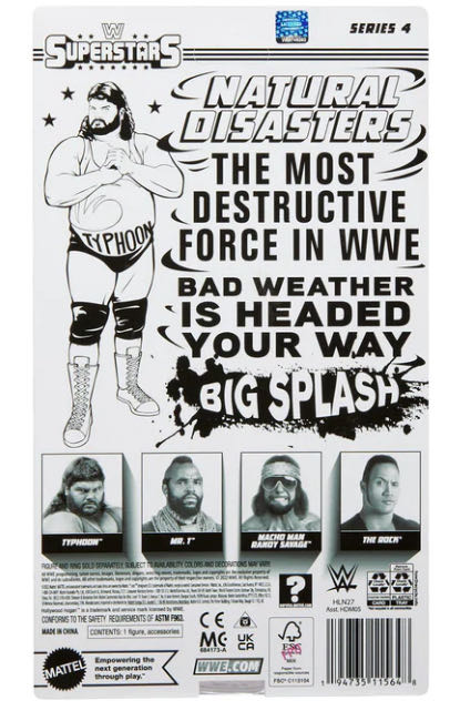 Superstars Series #4 - Mattel (Typhoon) action figure collectible - Main Image 2