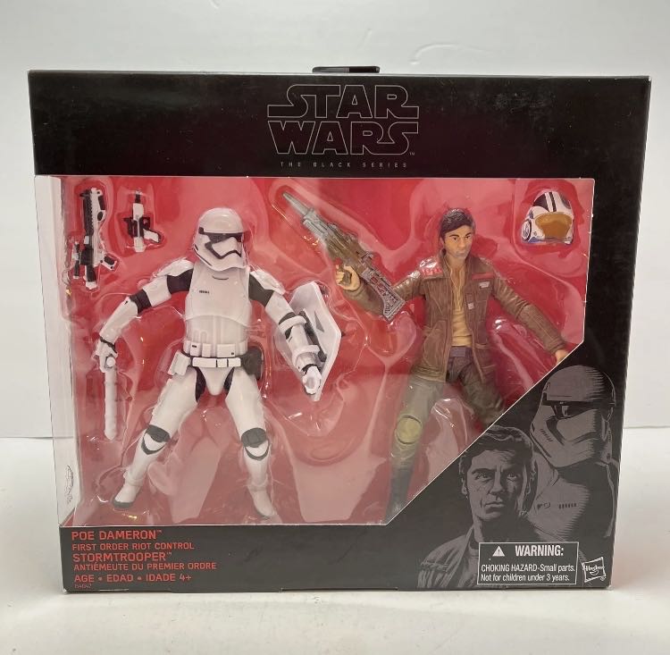Poe Dameron TBS [P3] (Target Exclusive 2-Pack) - Hasbro (Star Wars Episode VII: The Force Awakens) action figure collectible - Main Image 4