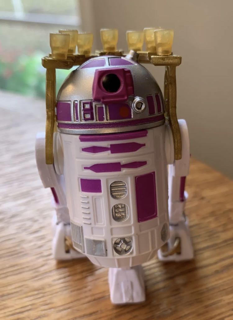 Astromech Droid (Purple/White - Server) Galaxy’s Edge Trading Outpost (Target Exclusive) - Disney/Hasbro (Star Wars) action figure collectible - Main Image 3