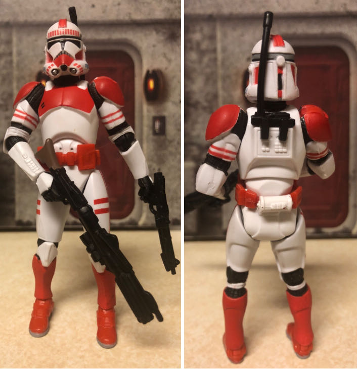 Shock Trooper TAC Saga Legends - Hasbro (Star Wars Episode III: Revenge Of The Sith) action figure collectible - Main Image 4