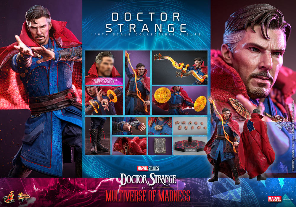 Hot Toys MMS 645 Multiverse Of Madness Doctor Strange - Hot Toys (Doctor Strange) action figure collectible - Main Image 2
