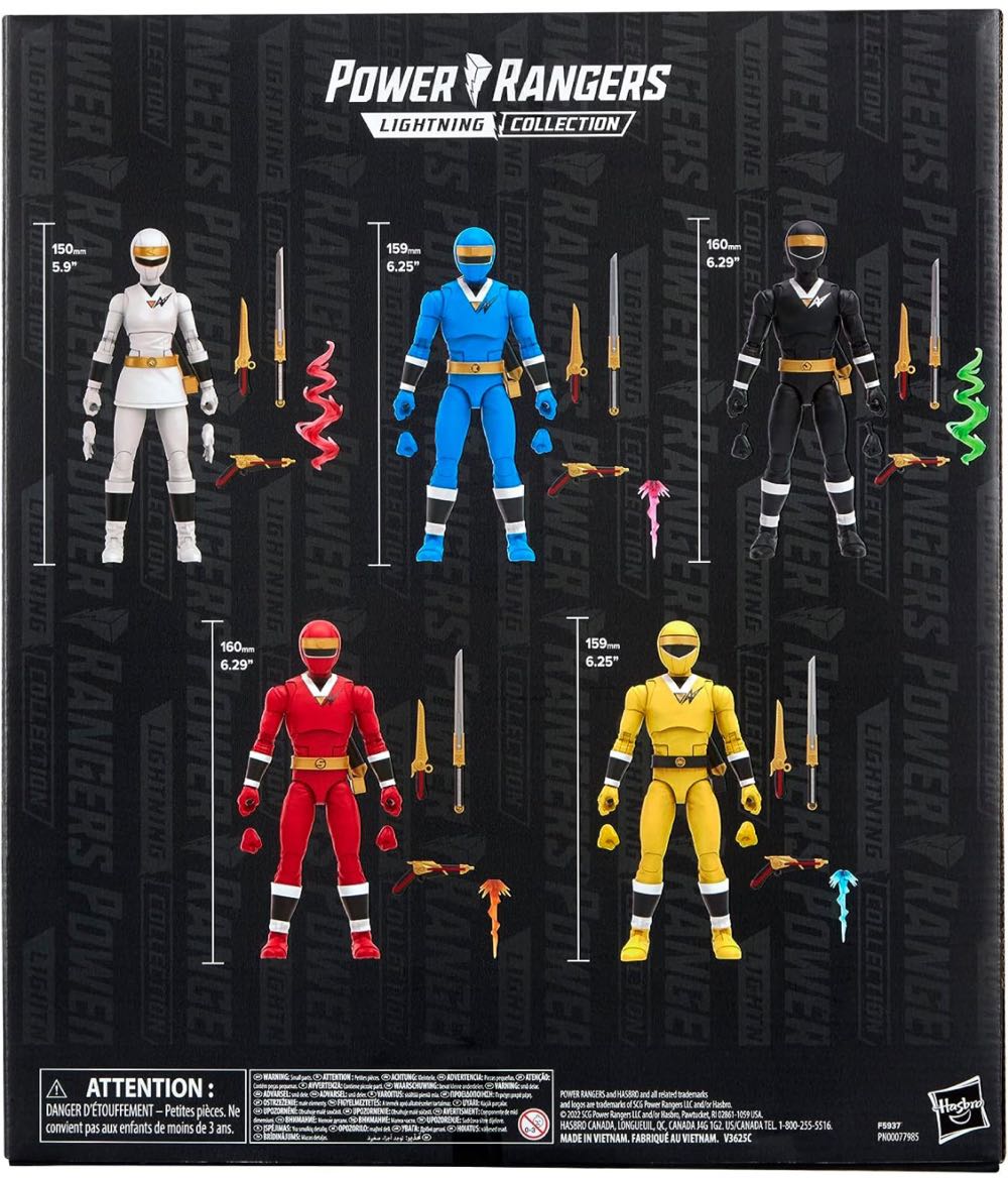 Alien Rangers - Hasbro (MMPR Alien Rangers) action figure collectible [Barcode 5010994138455] - Main Image 2