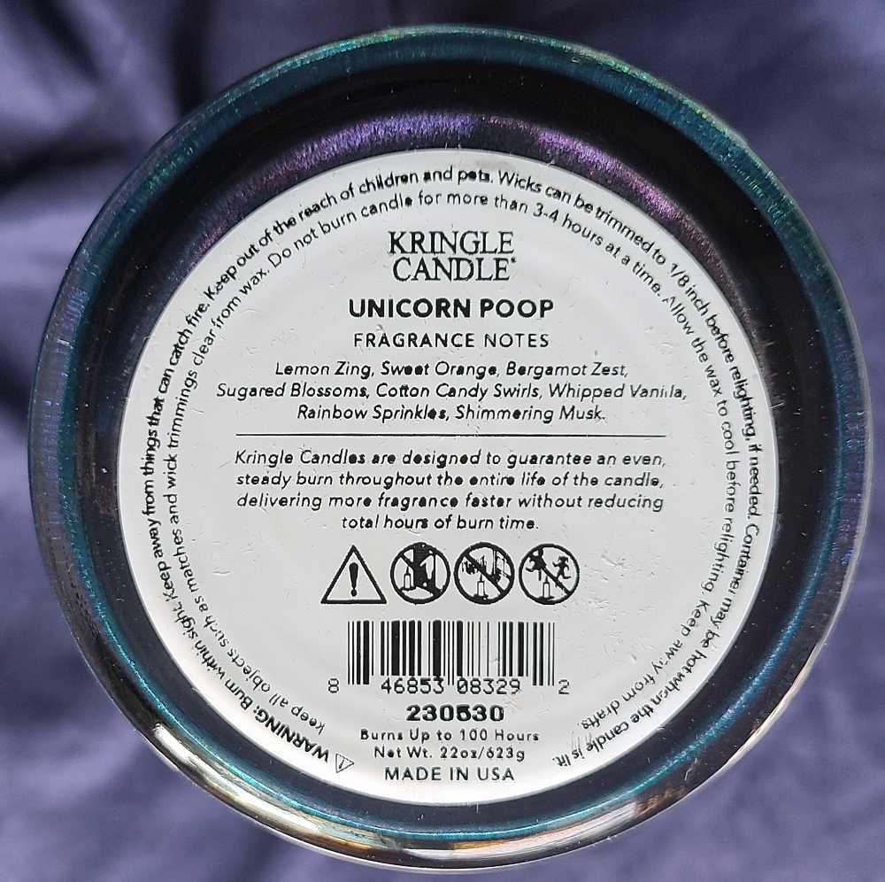 CANDLE: Enchanted Kringle Mermaid Scales 2023 - Kringle Candle (Enchanted Candles) action figure collectible [Barcode 846853083285] - Main Image 2