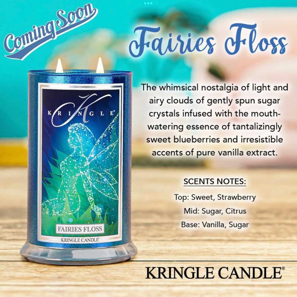 CANDLE: Enchanted Kringle Fairies Floss 2023 - Kringle Candle (Enchanted Candles) action figure collectible [Barcode 846853083278] - Main Image 4