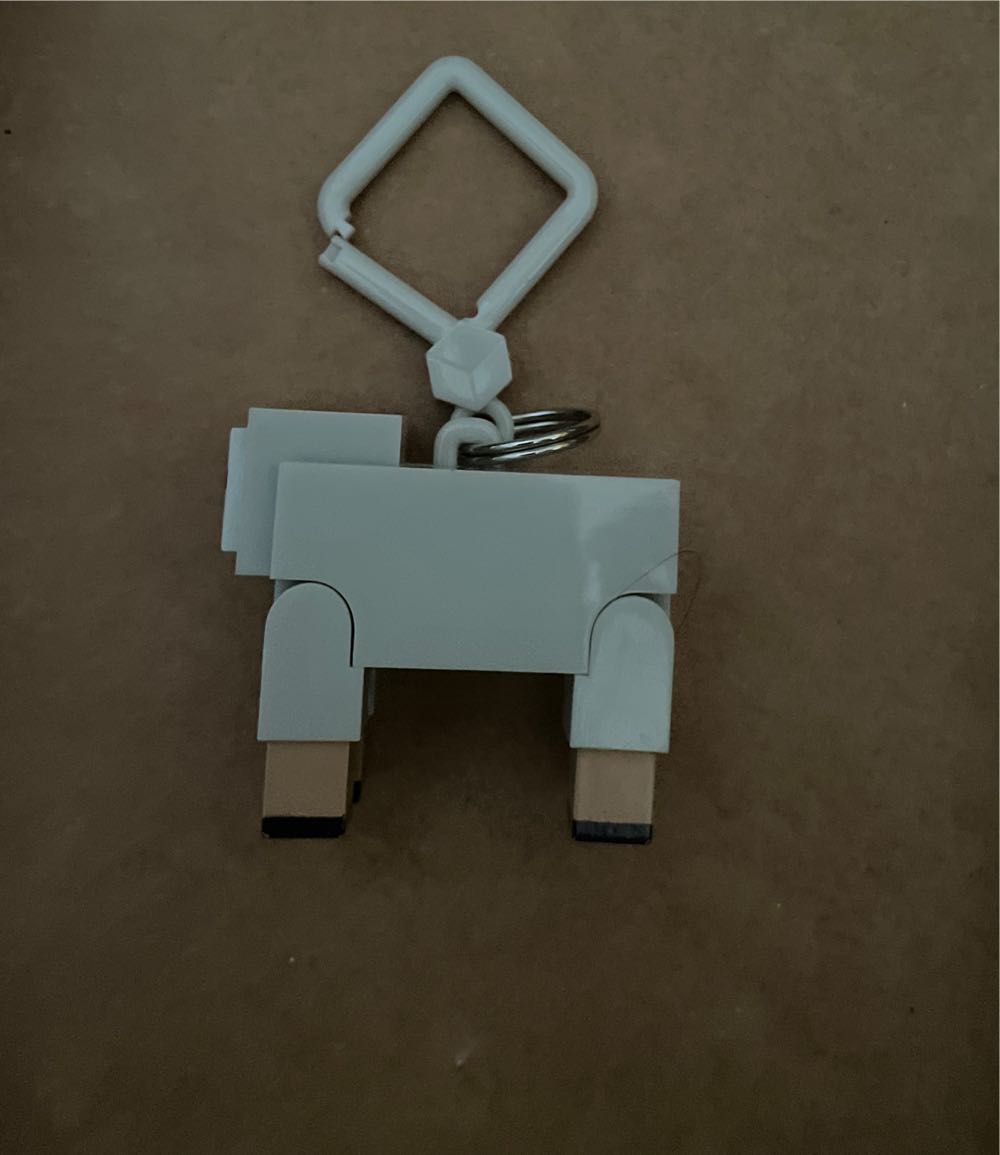 Minecraft: Sheep Keychain - Mojang (Minecraft) action figure collectible - Main Image 2