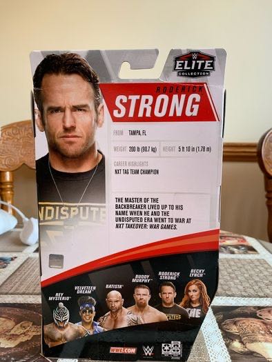Roderick Strong - WWE Mattel (WWE Elite Series 72 (2020)) action figure collectible - Main Image 2