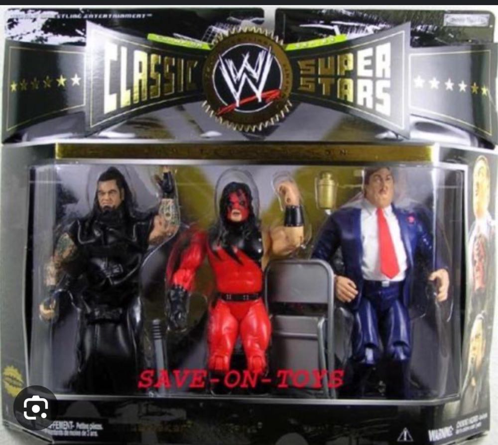 Paul Bearer - Jakks Pacific (WWE Classic Superstars 3-Pack) action figure collectible - Main Image 2