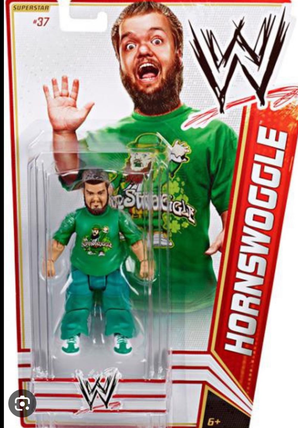 Hornswoggle - WWE Mattel (WWE Basic (2012) Series 19) action figure collectible - Main Image 2