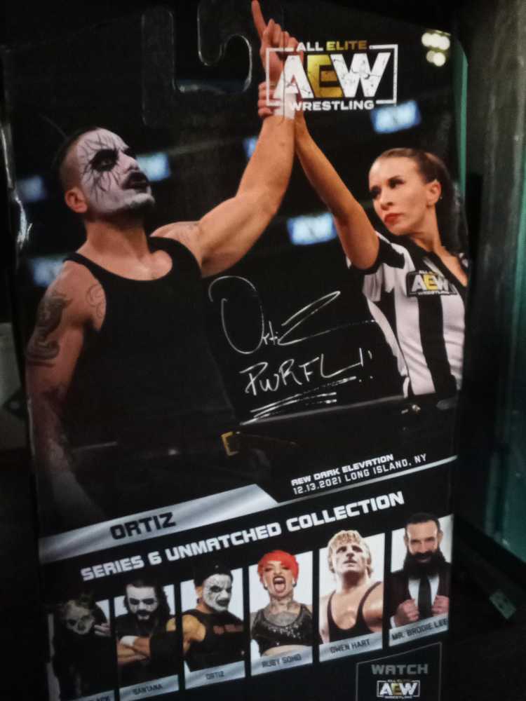 Ortiz Series 6 #43 - Jazwares LLC (AEW Unmatched) action figure collectible [Barcode 191726431442] - Main Image 2