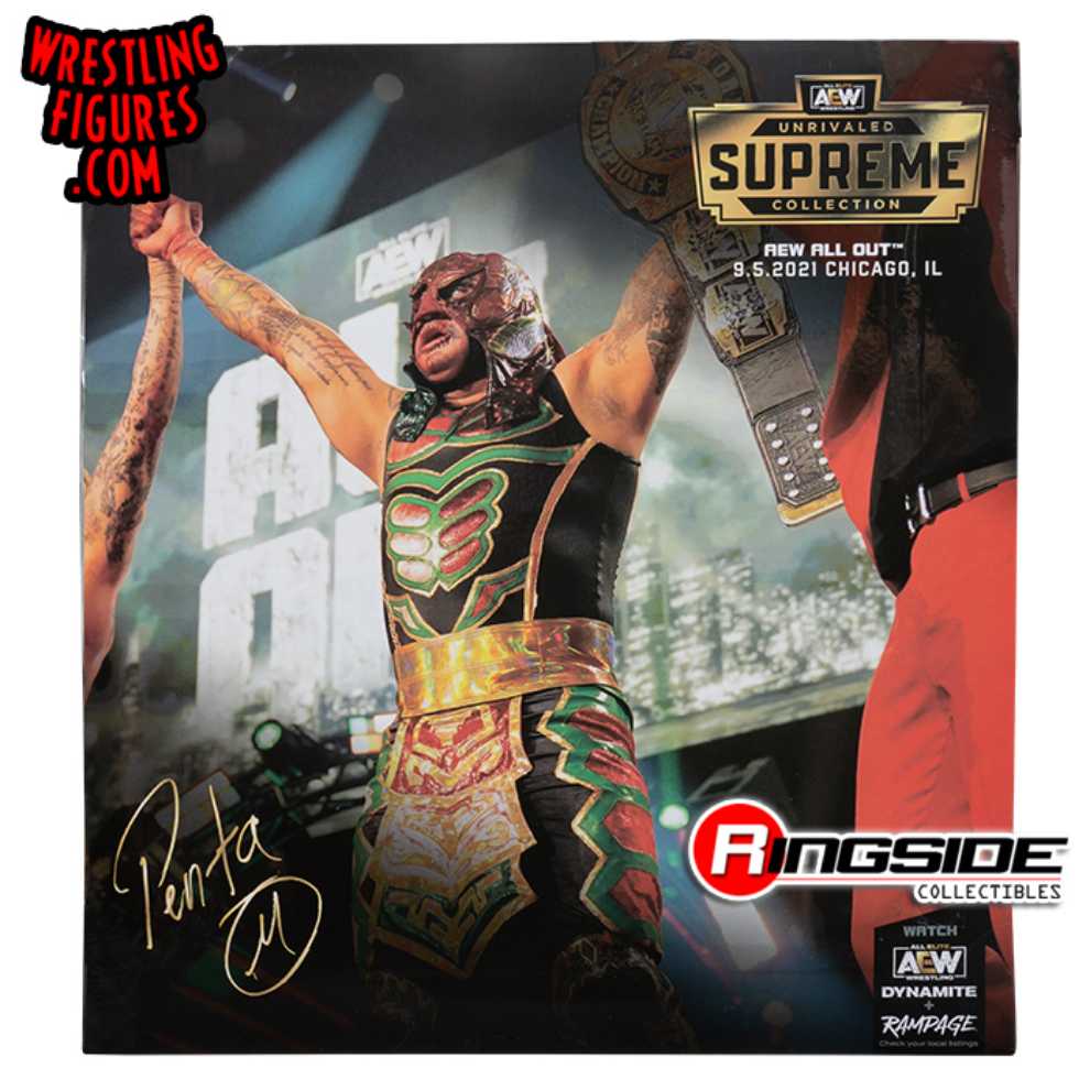 5. Penta El Zero M - Jazwares LLC (AEW Unrivaled Supreme) action figure collectible [Barcode 191726485780] - Main Image 3