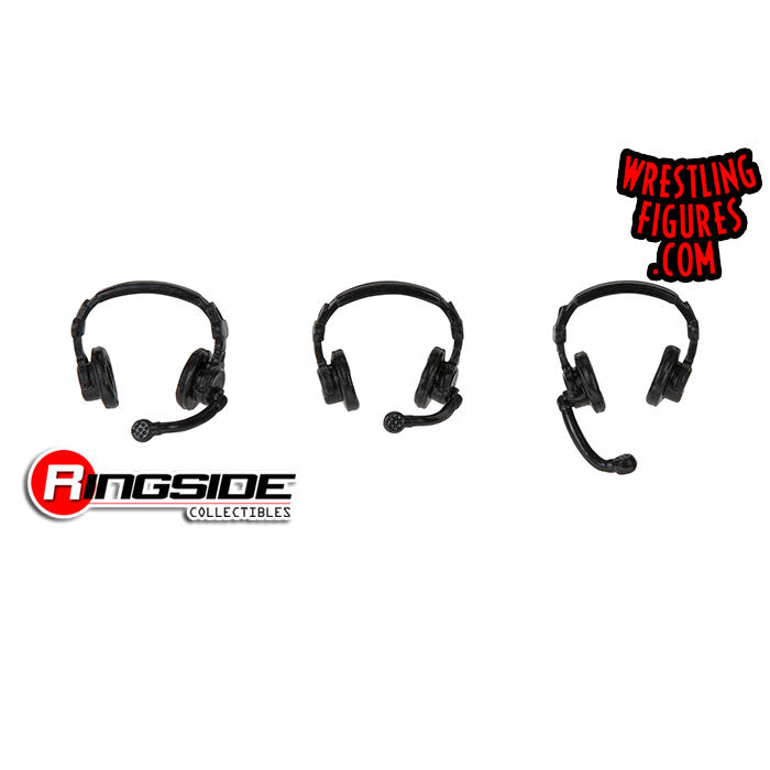 AEW Commentary Pack - Jazwares (AEW Unrivaled) action figure collectible [Barcode 191726485872] - Main Image 4