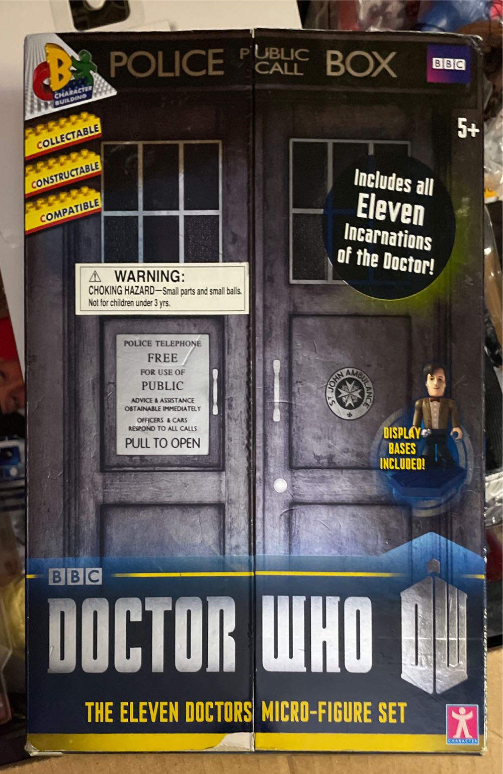The Eleven Doctors 50th Anniversary Set Who Character Micro Dr Building Doctor 11 Bbc - Character Options (Doctor Who) action figure collectible [Barcode 5029736048099] - Main Image 2