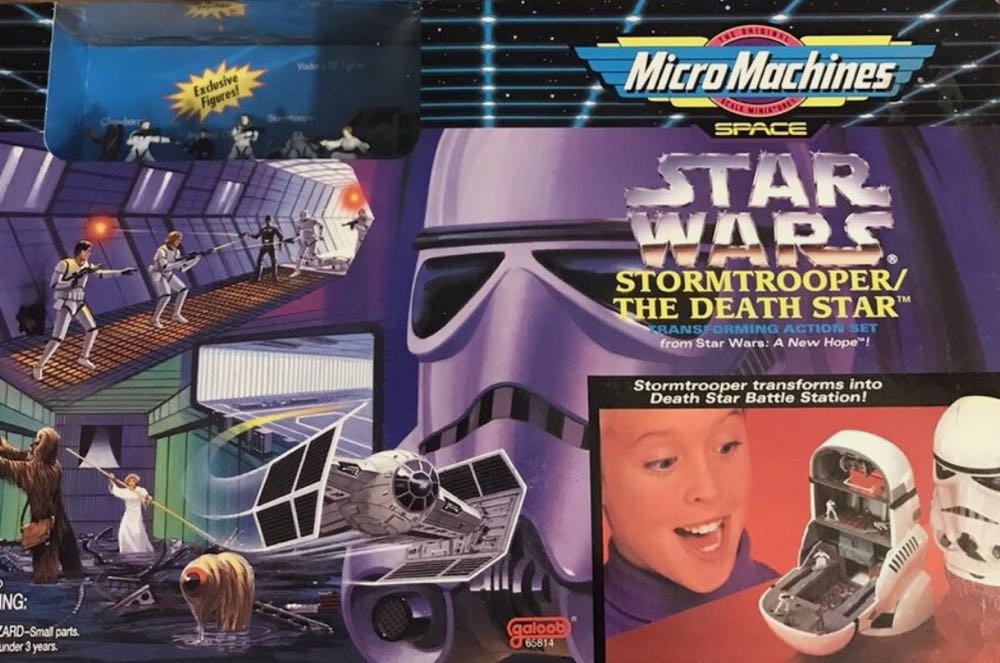 Stormtrooper (Death Star Playset) - Galoob (Star Wars: A New Hope) action figure collectible - Main Image 2