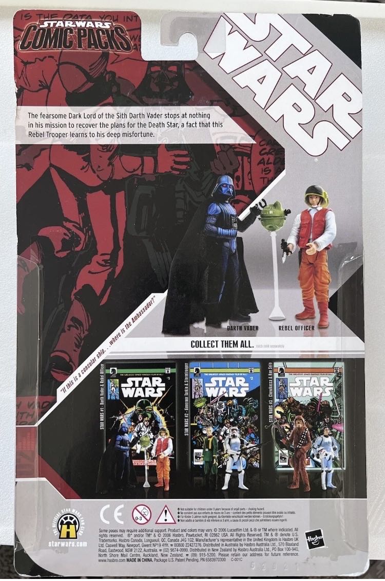 Rebel Officer LC - Comic Packs (1) - Hasbro (Star Wars: Expanded Universe) action figure collectible - Main Image 4