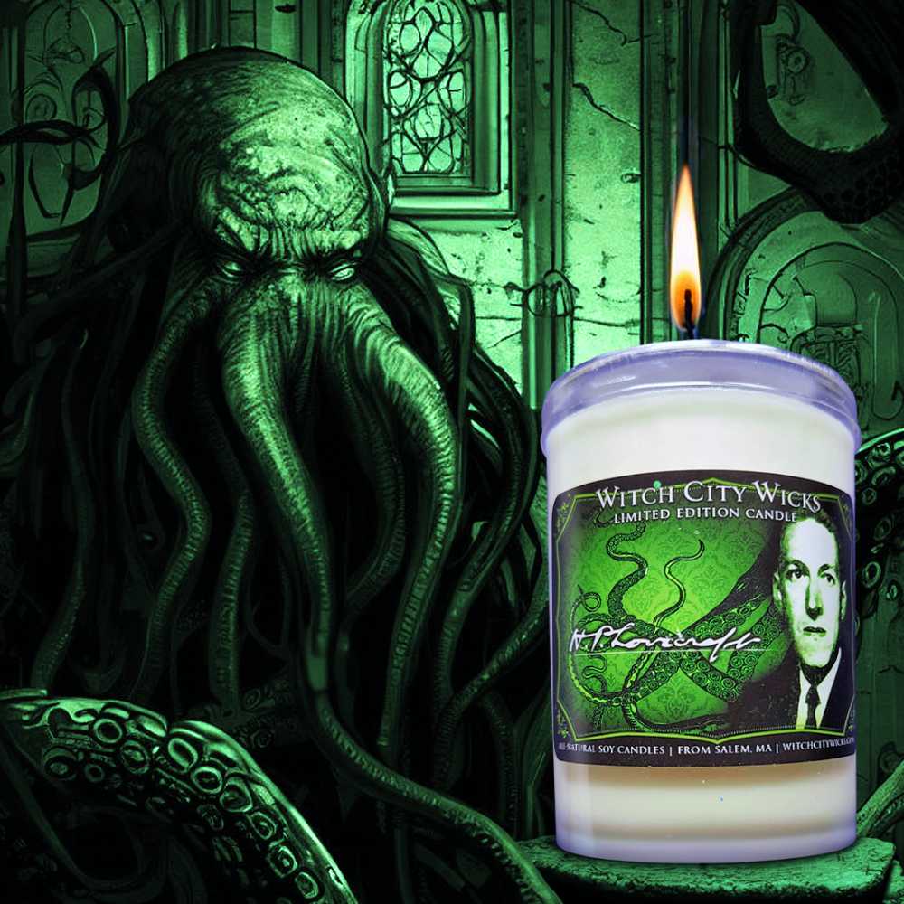 CANDLE: Halloween Witch City Wicks H. P. Lovecraft - Witch City Wicks (Halloween Candles) action figure collectible - Main Image 3