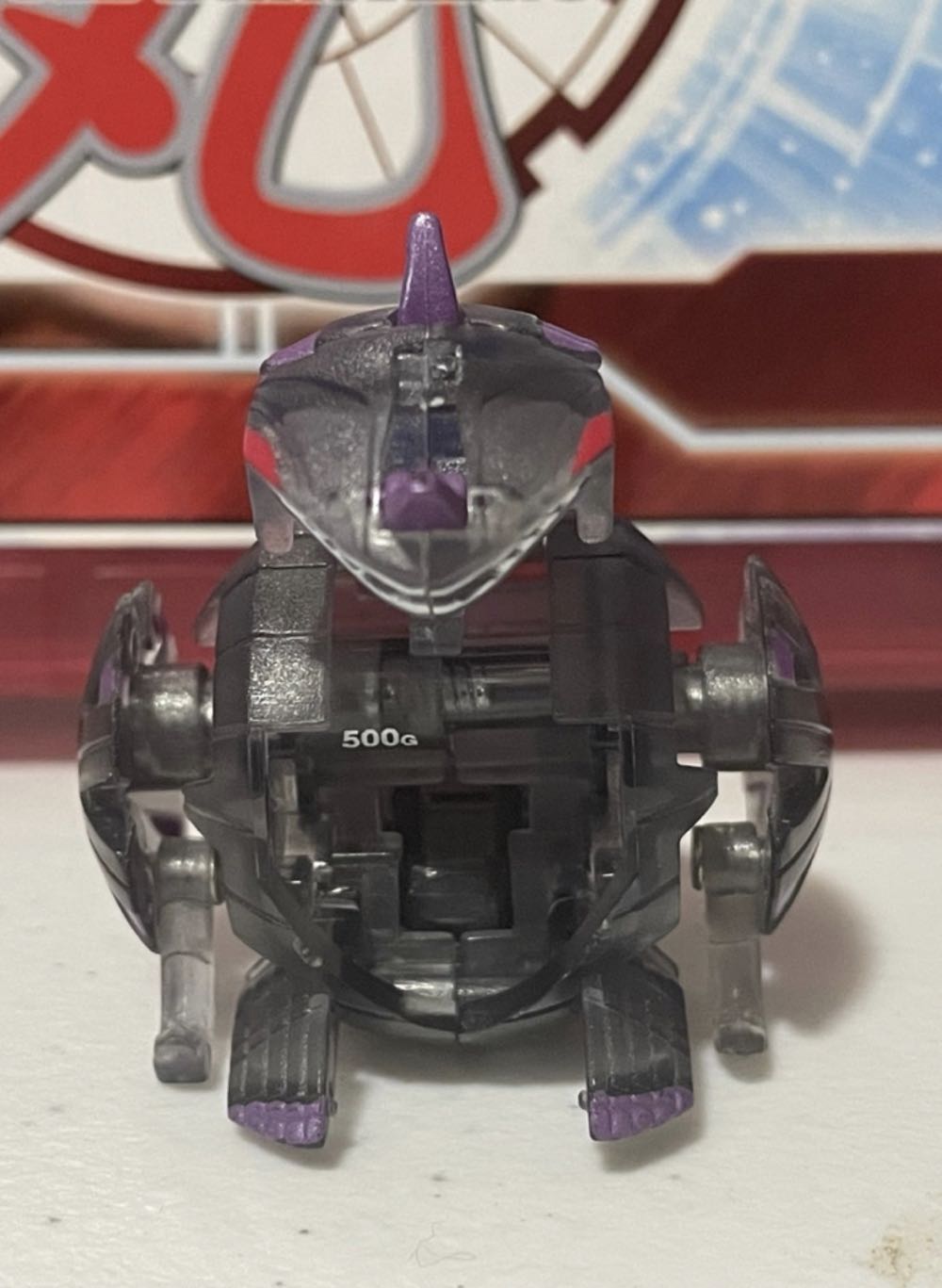 Bakugan Translucent Darkus Single Headed Hydranoid Masquerade  action figure collectible - Main Image 2