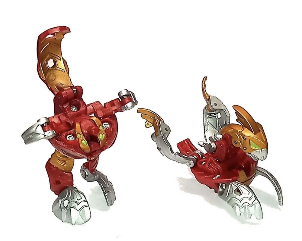 Bakugan Bakufusion BETAKOR Bakugold Radizen Bakugold Roxtor  action figure collectible - Main Image 2