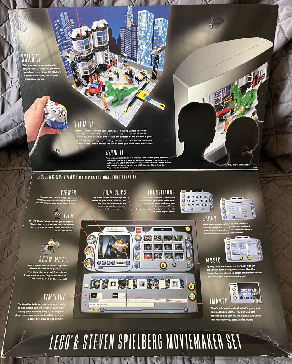 Lego & Steven Spielberg Moviemaker Set - Lego (Lego Studios) action figure collectible [Barcode 042884013493] - Main Image 2