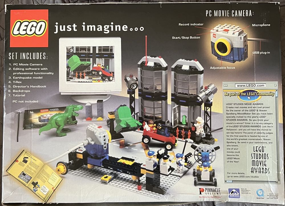 Lego & Steven Spielberg Moviemaker Set - Lego (Lego Studios) action figure collectible [Barcode 042884013493] - Main Image 3