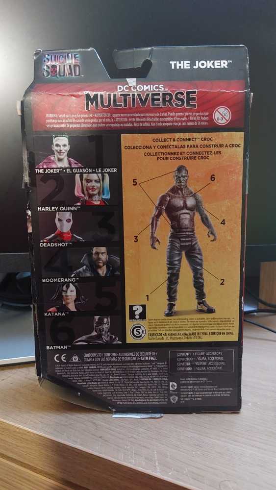 Joker From Suicide Squad Mattel  action figure collectible - Main Image 2