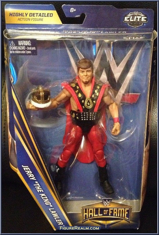 Jerry the King Lawler - WWE Mattel (WWE Elite Hall of Fame Series 4) action figure collectible - Main Image 2