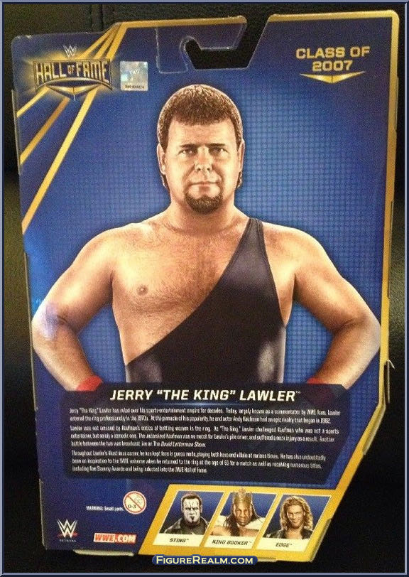 Jerry the King Lawler - WWE Mattel (WWE Elite Hall of Fame Series 4) action figure collectible - Main Image 3