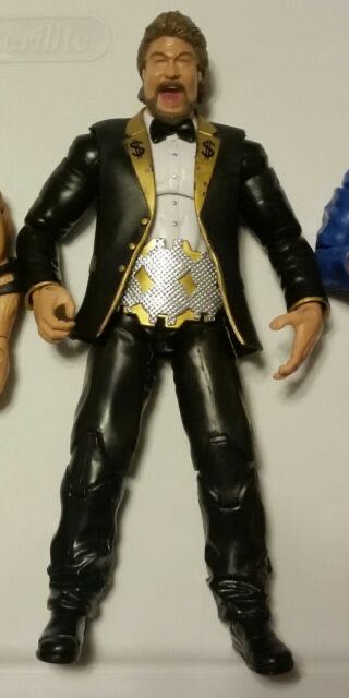 Million Dollar Man Ted Dibiase - Jakks Pacific (WWE Classic Superstars - Deluxe) action figure collectible - Main Image 3