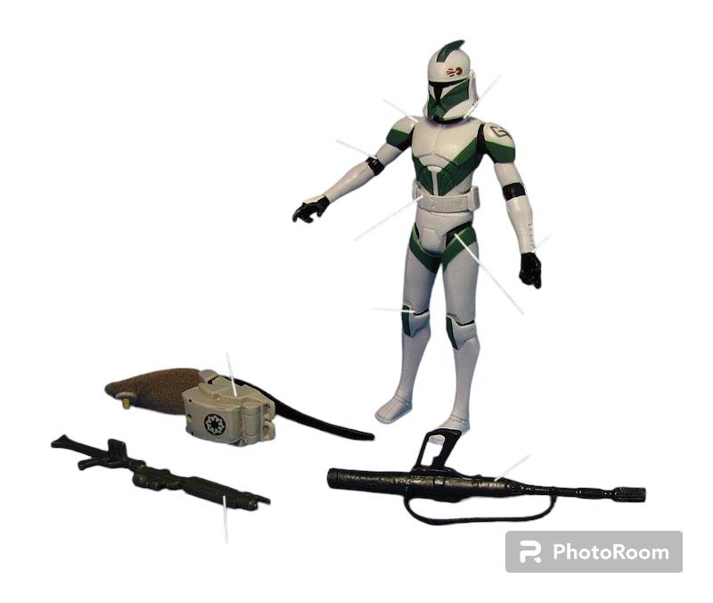 Star Wars: Clone Trooper Draa (CW35) - Hasbro (Star Wars: The Clone Wars) action figure collectible - Main Image 1
