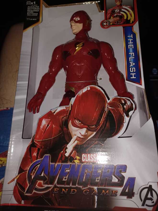 Figurka Marvel Avengers 30cm Con Figura Titan Spiderman - Figurka (The Flash) action figure collectible [Barcode 6997865892557] - Main Image 2