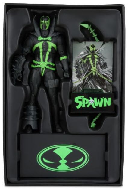 Spawn - Shadow of Spawn B&W Accent Edition - Mcfarlane Toys: Spawn (Spawn) action figure collectible [Barcode 787926901535] - Main Image 3