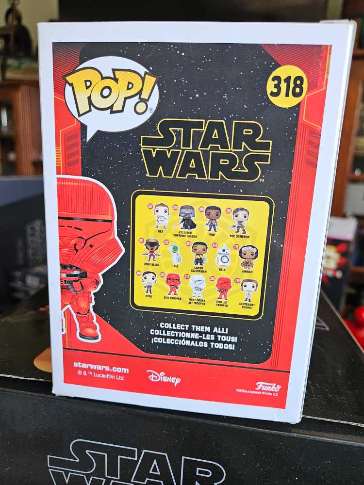 Funko Pop! Star Wars: Episode 9 Rise Of Skywalker Sith Jet Trooper - Funko (Funko Pop!) action figure collectible [Barcode 889698398800] - Main Image 3