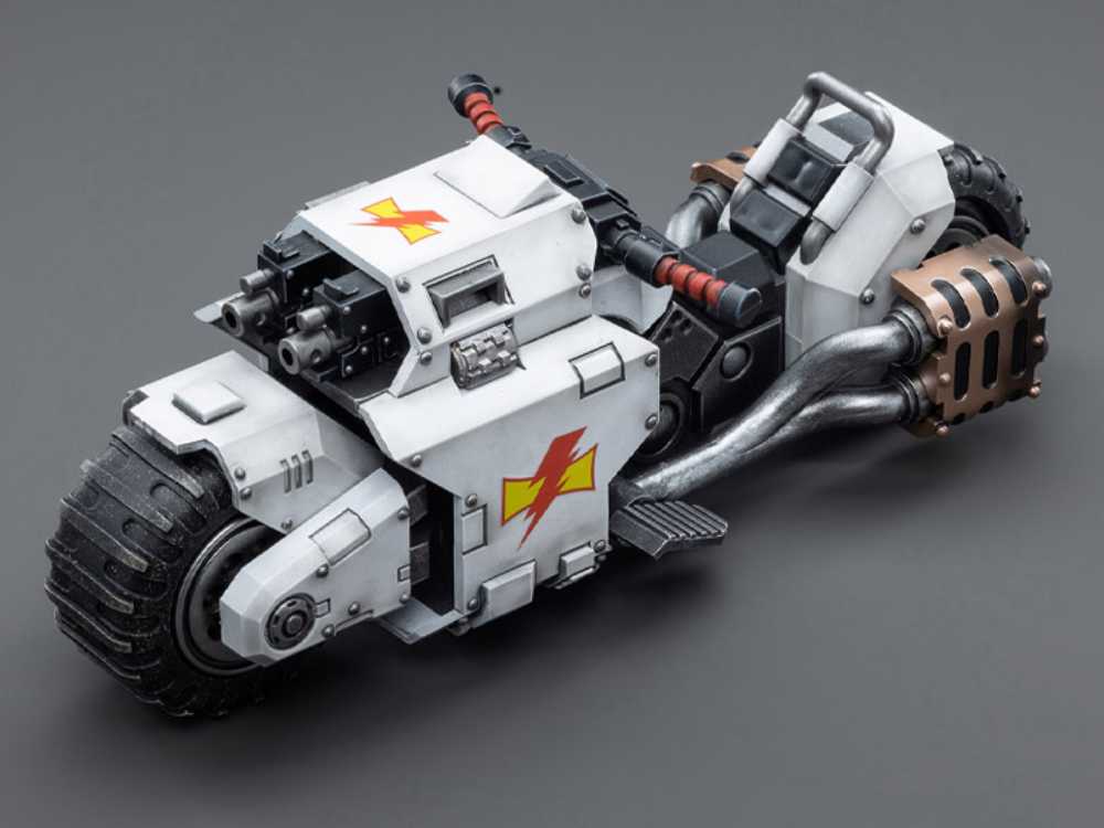 Joy Toy Warhammer 40k White Scars Raider-Pattern Combat Bike - Joy Toy (Warhammer 40000) action figure collectible [Barcode 6973130374836] - Main Image 2