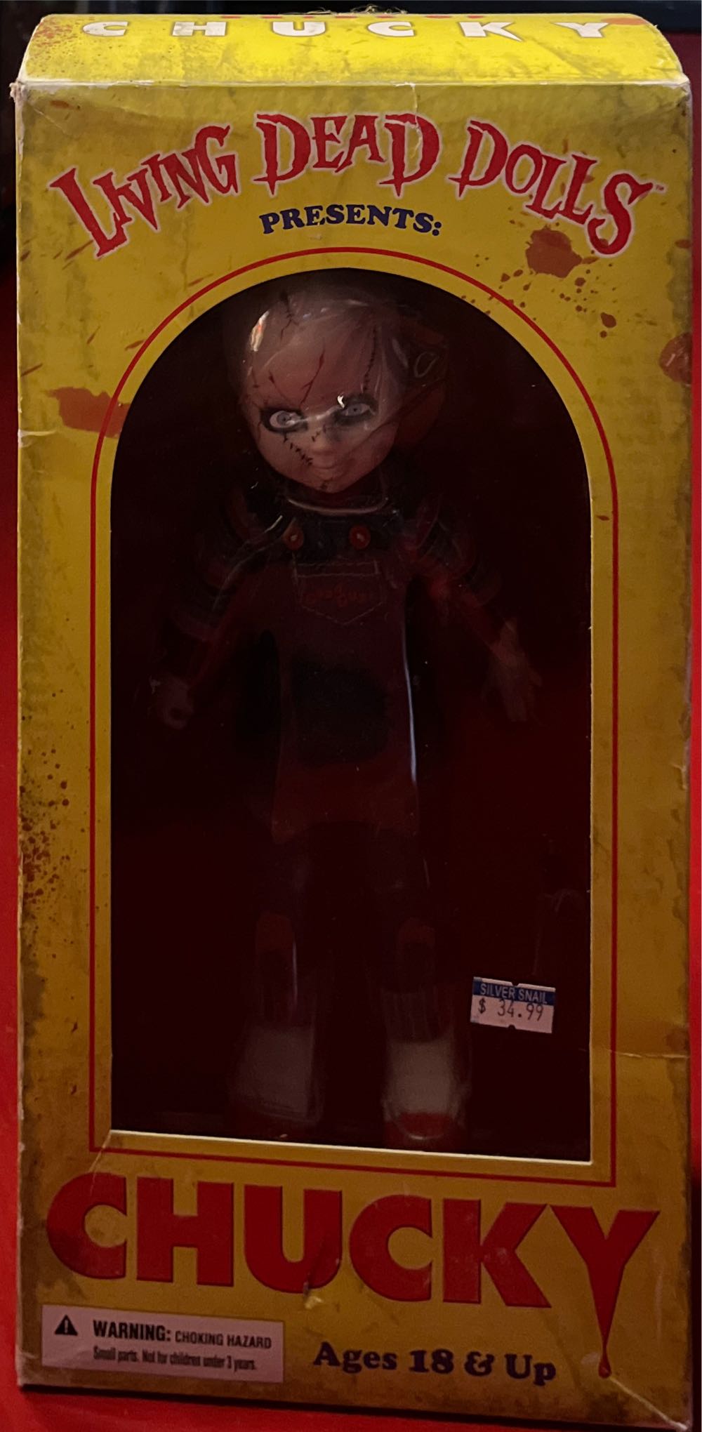 Dolls Chucky Living Dead Dolls 25cm Mezco Doll Mezco Good Guys Bride Of Chucky Movie Doll Mezco Bride Nib Play  action figure collectible [Barcode 696198941302] - Main Image 2