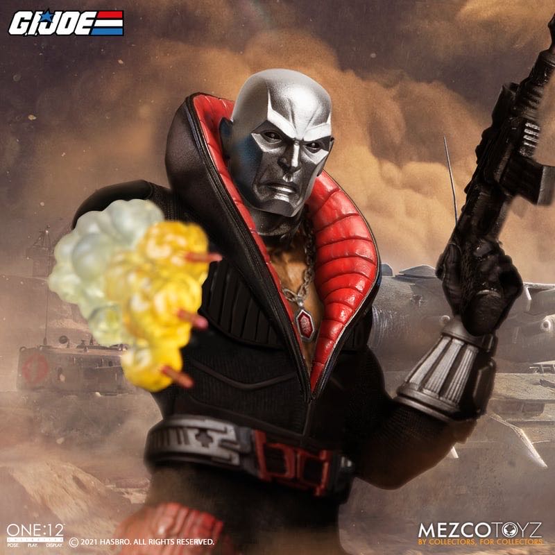 Mezco - One:12 Collective - GI Joe - Destro 6” Action Figure - Mezco Toyz (One:12 Collective - GI Joe) action figure collectible - Main Image 2