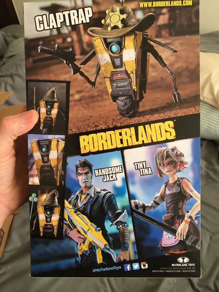 Claptrap - Mcfarlene Toys (Color Tops Borderlands) action figure collectible [Barcode 787926130423] - Main Image 2