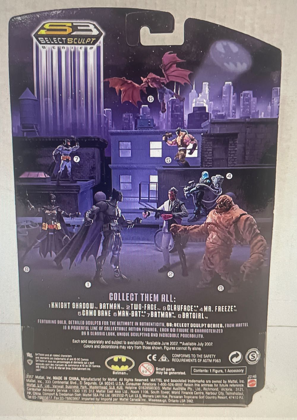 Two-Face - Mattel (DC (Batman)) action figure collectible [Barcode 027084328479] - Main Image 3