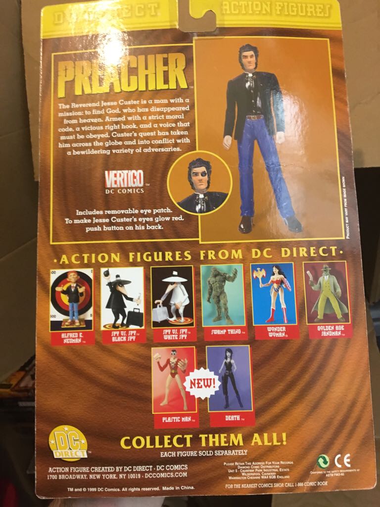 Jesse Custer - DC Direct (Dc Direct Preacher) action figure collectible - Main Image 2