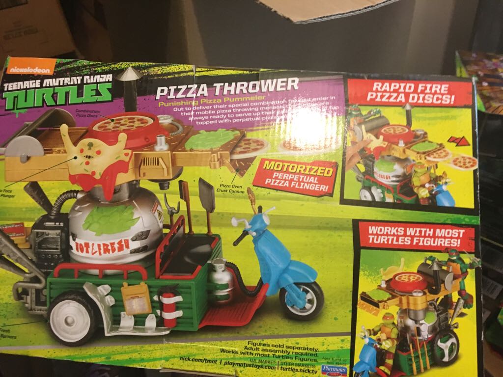 Pizza Thrower - Playmates (2012 Nickelodean TMNT) action figure collectible - Main Image 2