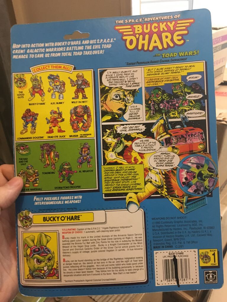 Bucky O Hare - Hasbro (Bucky O’ Hare....The Toad Wars!) action figure collectible - Main Image 2