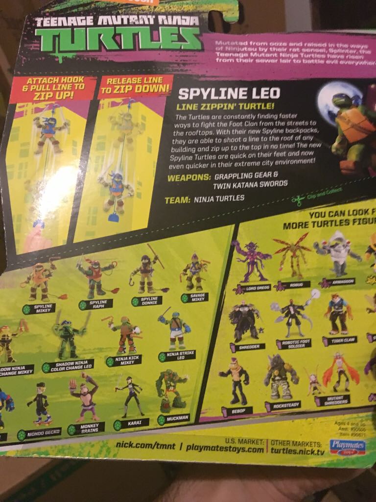 Spyline Leo - Playmates (2012 Nickelodean TMNT) action figure collectible [Barcode 043377904168] - Main Image 2