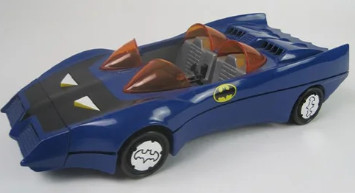 Super Powers, Vehicles: Batmobile - Kenner (Super Powers collection) action figure collectible - Main Image 3