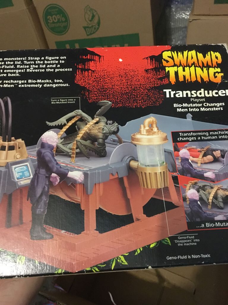 Transducer Playset - Kenner (Swamp Thing Animated series) action figure collectible [Barcode 076281413600] - Main Image 2