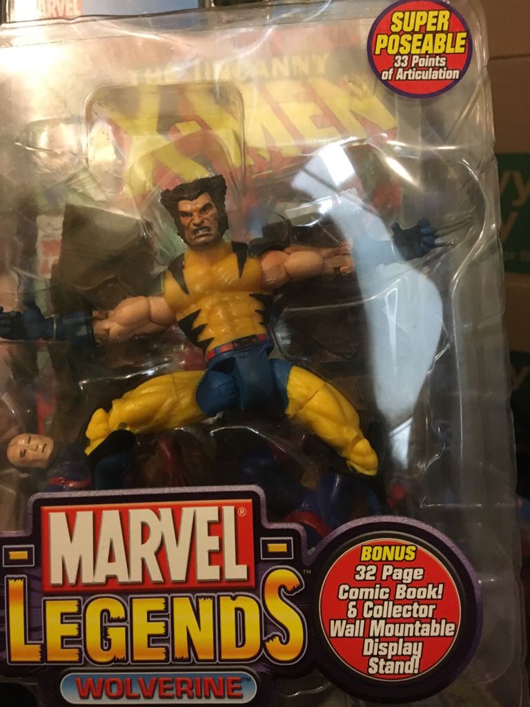 Wolverine Unmasked Variant - Marvel Legends (Toy Biz) (Marvel Legends) action figure collectible - Main Image 1