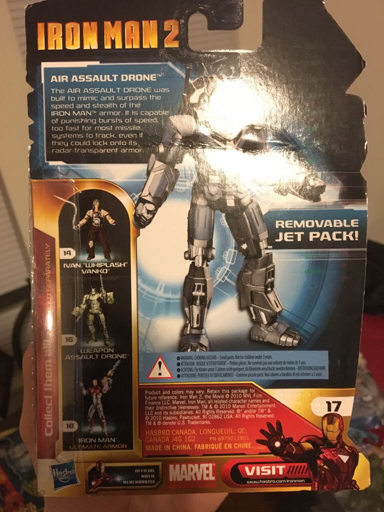 Air Assault Drone - Hasbro (Iron Man 2 Movie Series) action figure collectible - Main Image 2