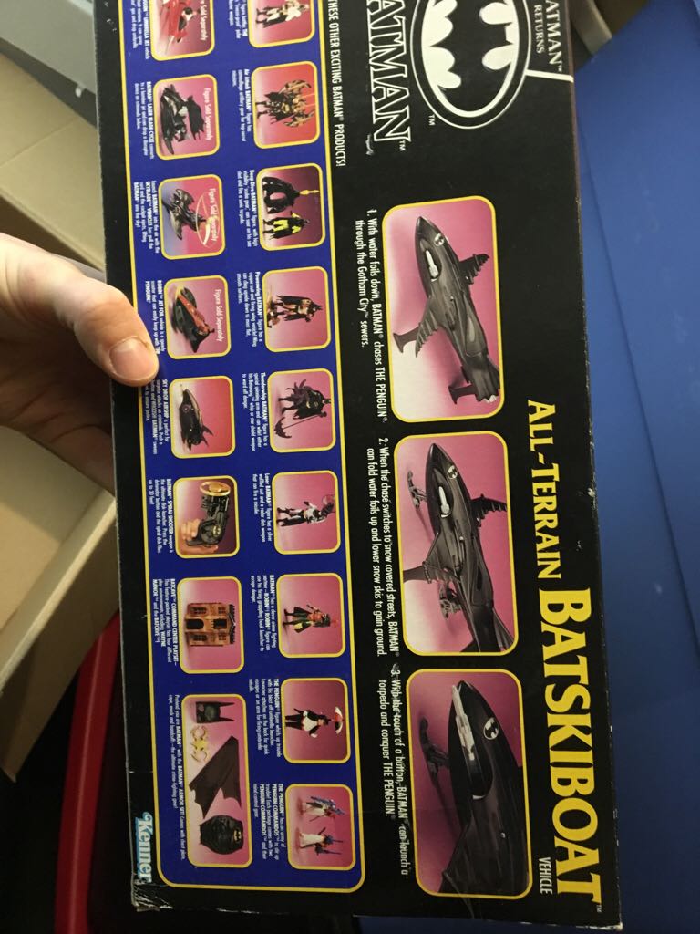 Batskiboat - Kenner (Batman Returns) action figure collectible - Main Image 2