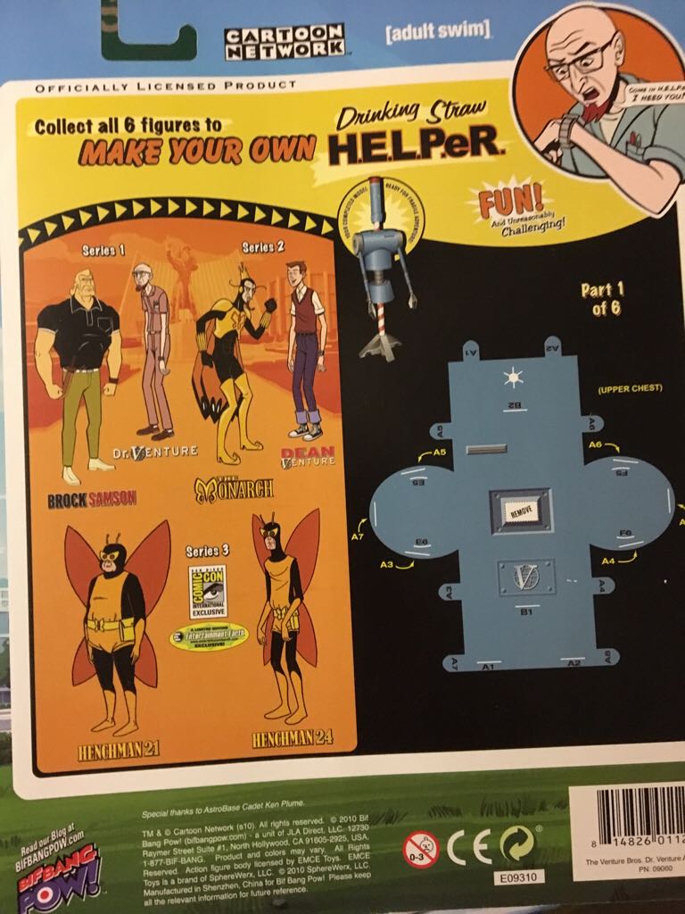 Dr. Venture - Big Bang Pow (The Venture Bros.) action figure collectible [Barcode 814826011221] - Main Image 2