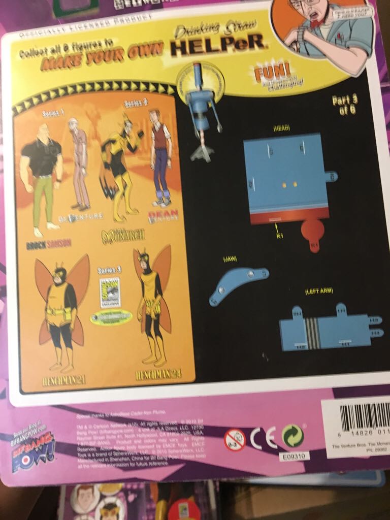 The Monarch - Big Bang Pow (The Venture Bros.) action figure collectible [Barcode 814826011238] - Main Image 2